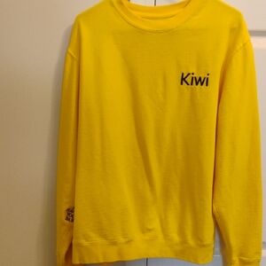 Harry Styles Concert Yellow Crewneck Sweater Vibrant Cotton Blend